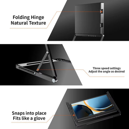 NexDeskPro™ Foldable Triple-Screen Workstation